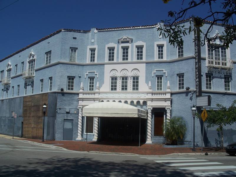 The Coconut Grove Playhouse on Main Highway